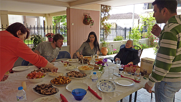 Greek Easter Meal